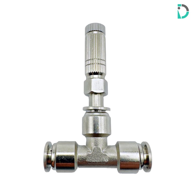 Load image into Gallery viewer, Straight Nozzle Adapter 10-24 Treaded  / 1/4" Push-in for misting systems