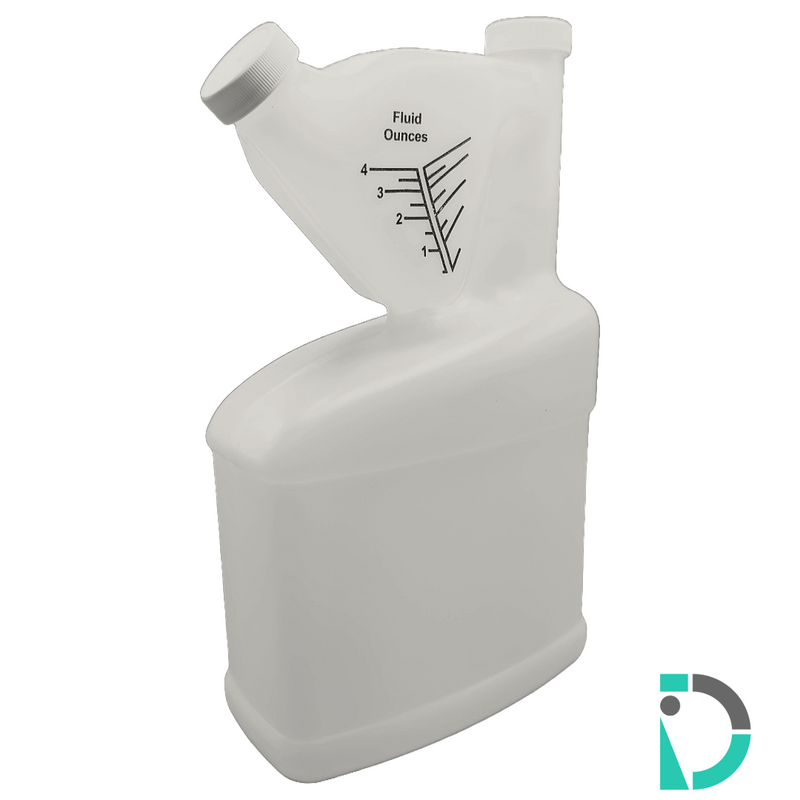 Load image into Gallery viewer, Tip n Pour / Tip n Measure - 1/2 Gal (64 oz) Container with 4 oz Measuring Chamber