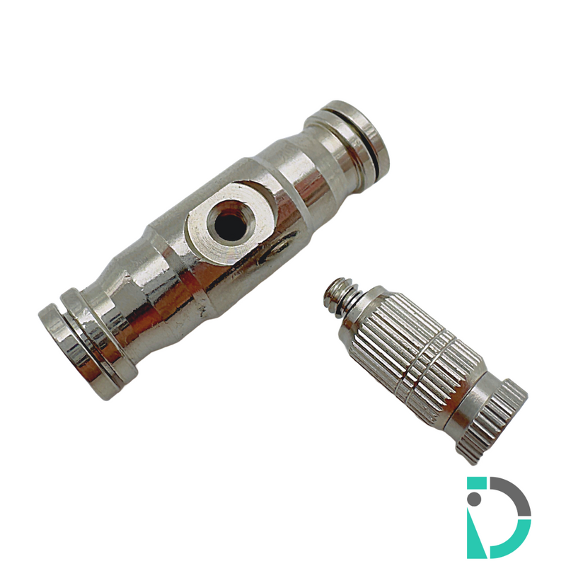 Load image into Gallery viewer, Nonfiltered Slimline Misting Nozzle with 10-24 Tapped Coupler