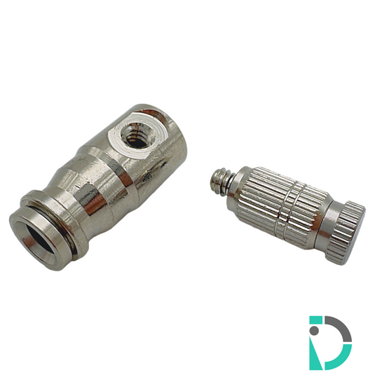 Nonfiltered Slimline Misting Nozzle with End Union