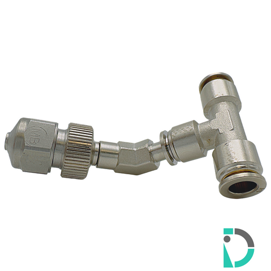 Express Misting Nozzle with 45 Degree Adapter and Tee