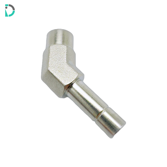 45 Degree Angled Adapter 10-24 Threaded / 1/4