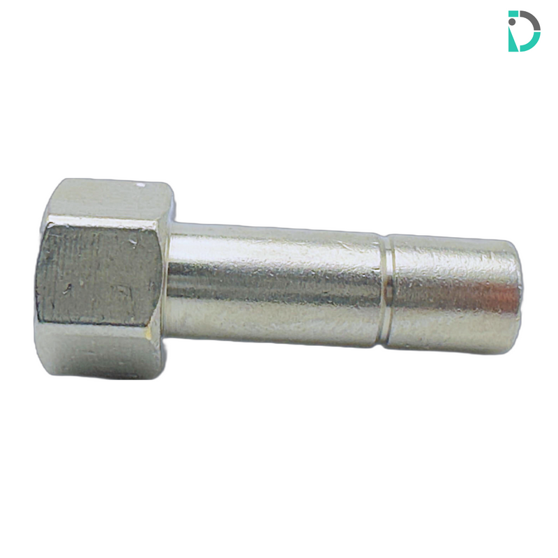 Load image into Gallery viewer, Straight Nozzle Adapter 10-24 Treaded  / 1/4" Push-in (archived)