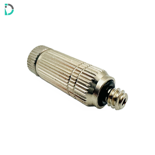 Filtered Slimline Misting Nozzle with 10-24 Tapped Coupler
