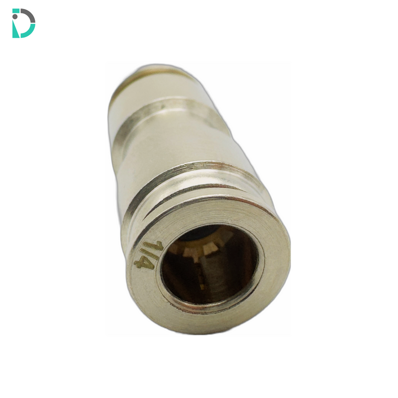 Load image into Gallery viewer, Straight Union Push-In Fitting - 1/4&quot; for misting systems
