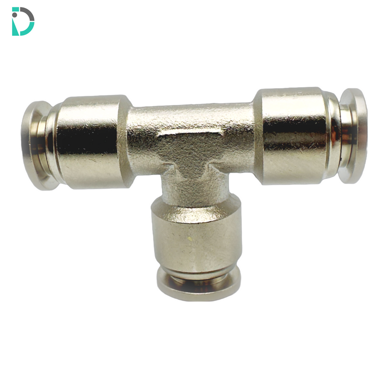 Load image into Gallery viewer, Tee Union Push-In Fitting - 1/4&quot; for misting systems
