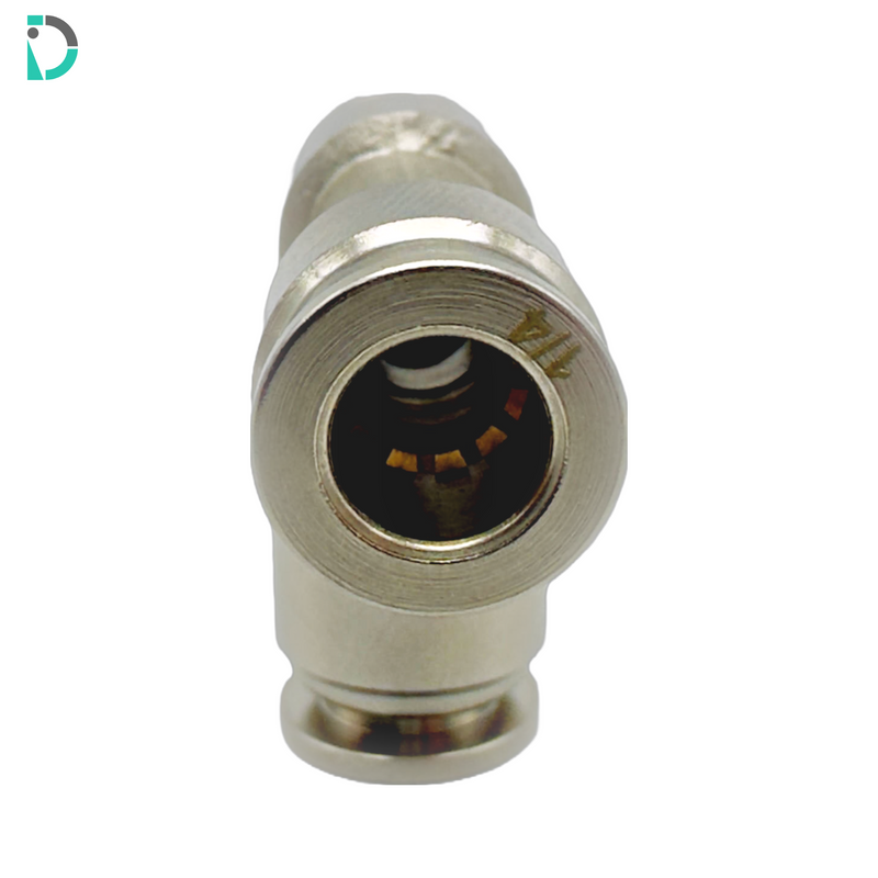 Load image into Gallery viewer, Tee Union Push-In Fitting - 1/4&quot; for misting systems
