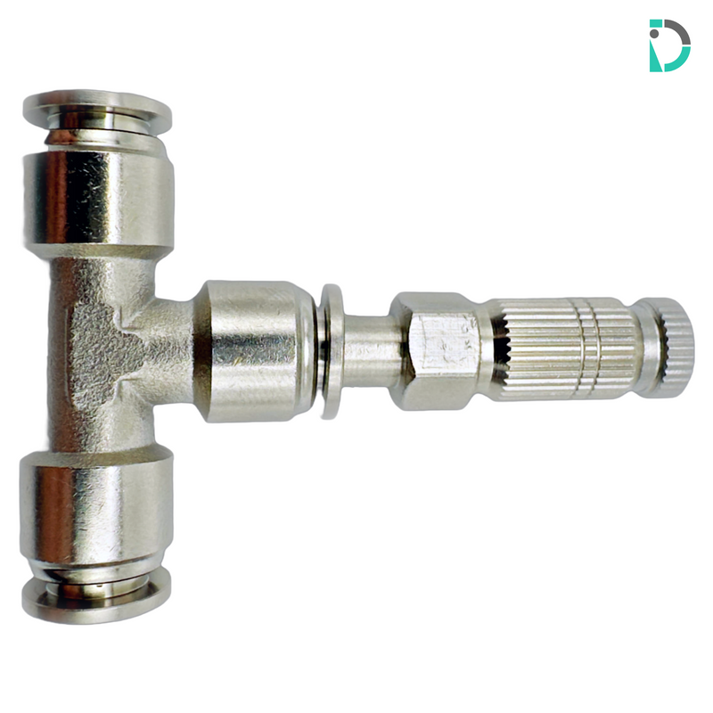 Load image into Gallery viewer, Nonfiltered Slimline Misting Nozzle with Straight Adapter and Tee
